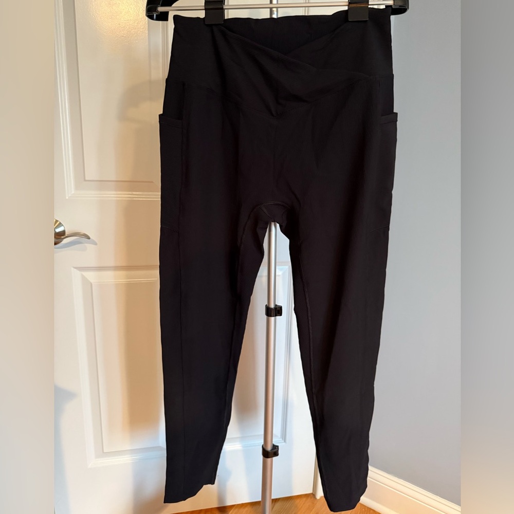 Healthyoga Black High-Rise Leggings